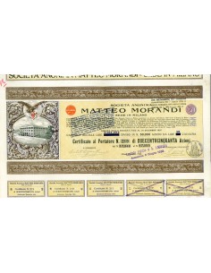 1928 - MATTEO MORANDI SOC. ANON.