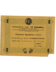 1947 - EDILE C. COLOMBO COOP.