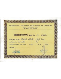 1955 - ARTIGIANA MANTOVANA DI GARANZIA COOP.