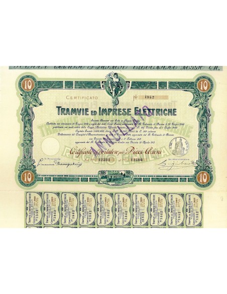 1912 - TRAMVIE ED IMPRESE ELETTRICHE