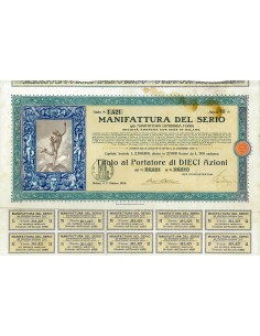 1909 - MANIFATTURA DEL SERIO (GIA' MANIF. LOMBARDA TURRI)