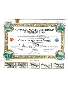 1924 - CONSORZIO AGRARIO COOP. DI LODI, MILANO E PAVIA