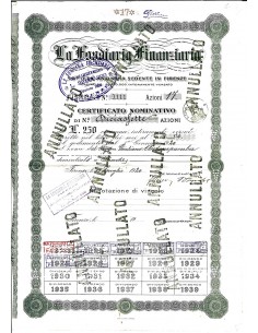 1920 - LA FONDIARIA FINANZIARIA