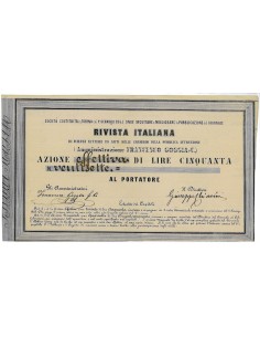 1865 - RIVISTA ITALIANA DI SCIENZE LETTERE ED ARTI DELLE...