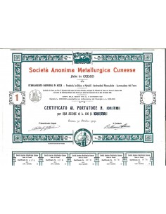 1909 - METALLURGICA CUNEESE SOC. ANON.