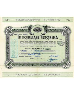 1964 - IMMOBILIARE TESORINA - TORINO
