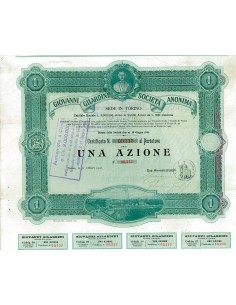1906 - GIOVANNI GILARDINI SOC. ANON. (1 AZIONE) - TORINO