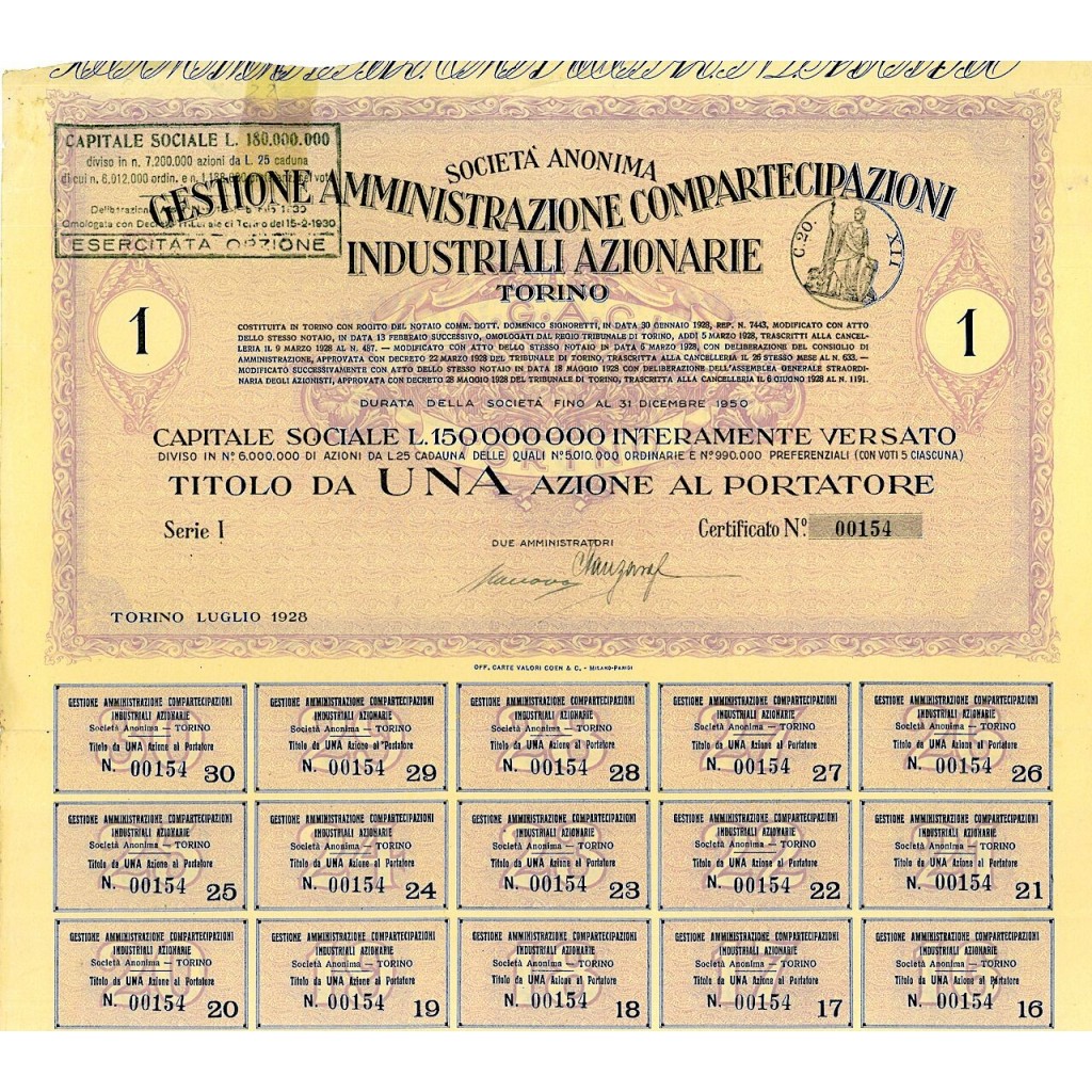 1928 - GESTIONE AMMINISTRAZIONE...