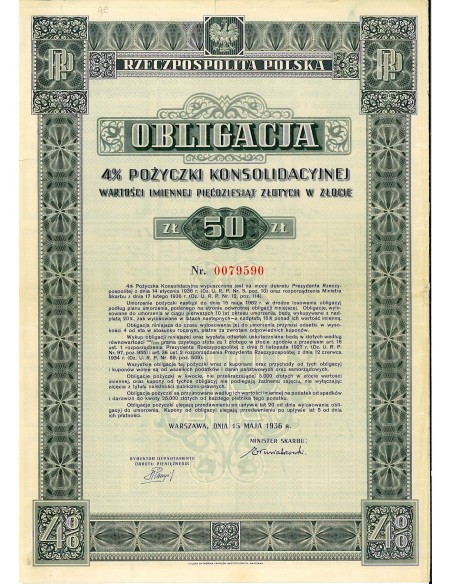 1936 - RZECZPOSPOLITA POLSKA