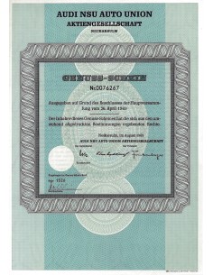 1969 - AUDI NSU AUTO UNION