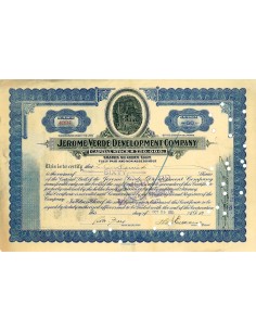 1921 - JEROME VERDE DEVELOPMENT COMPANY