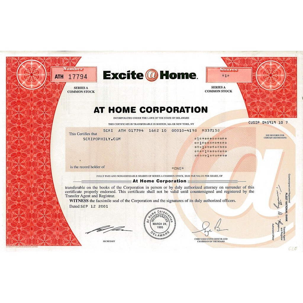 2001 - EXCITE HOME