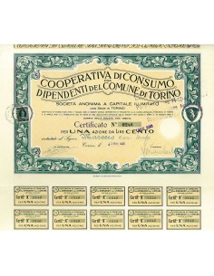 1956 - COOP. DI CONSUMO FRA DIPENDENTI DEL COMUNE DI TORINO