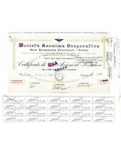 1948 - CASE ECONOMICHE FERROVIERI TORINO SOC. AN. COOP.