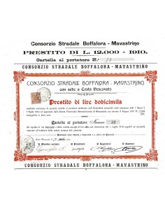 1910 - CONSORZIO STRADALE BOFFALORA-MAVASTRINO
