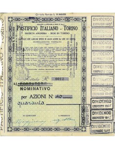 1929 - PASTIFICIO ITALIANO - TORINO