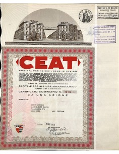 1971 - CEAT GOMMA 1 AZIONE - TORINO