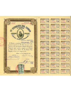 1914 - PETROLERA DEL PANUCO Y TAMESI (20 AZIONI)