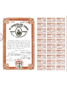 1914 - PETROLERA DEL PANUCO Y TAMESI (10 AZIONI)