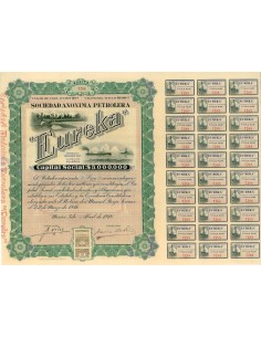 1918 - EUREKA SOC. ANONIMA PETROLERA (100 AZIONI)