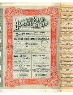 1907 - BANCO DEL PERU' Y LONDRES