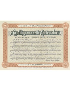 CARTIERE PIETRO MILANI-FABRIANO - LA FILIGRANA CARTE VALORI