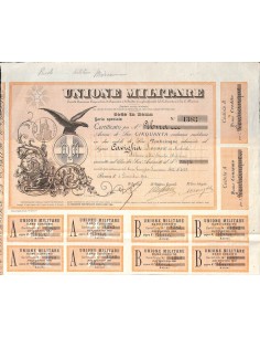 UNIONE MILITARE - UNA AZIONE - ROMA 1902