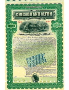 1899 - THE CHICAGO AND ALTON RAILROAD COMPANY $ 1.000