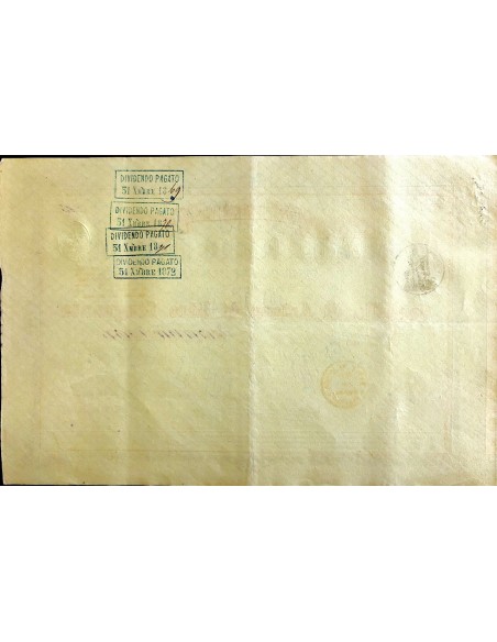 1869 - BANCA DEL POPOLO IN FIRENZE 87° SERIE