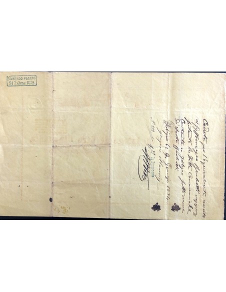 1872 - BANCA DEL POPOLO IN FIRENZE 98° SERIE