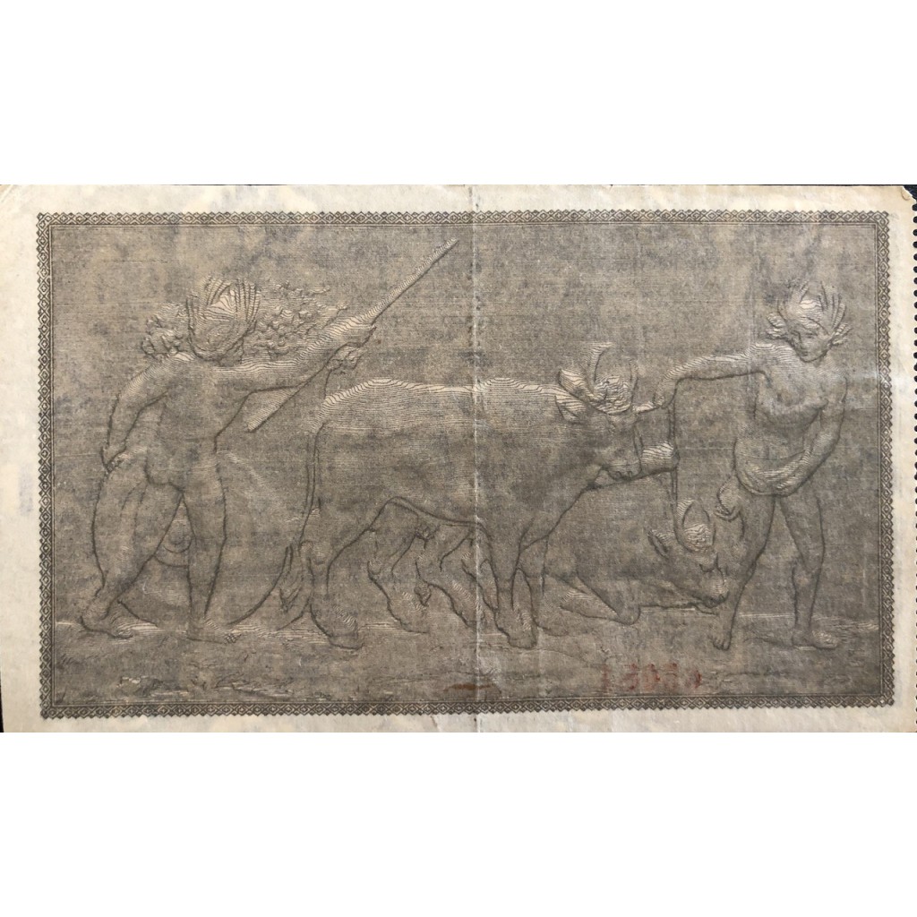 1934 - LOTTERIA DI TRIPOLI LIRE 12 SERIE A-F N:...