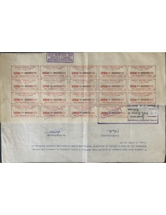 1938 - SOCIETA' TOSCANA AZOTO - 500 AZIONE - TORINO 2