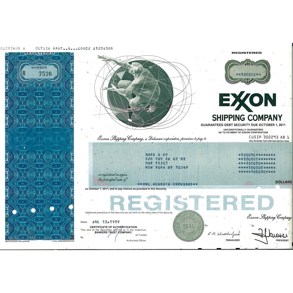 1989 - EXXON SHIPPING COMPANY