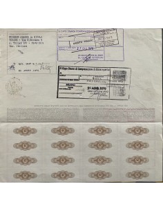 1965 - LA RINASCENTE - 1.000 AZIONI PRIVILEGIATE DI LIRE... 2