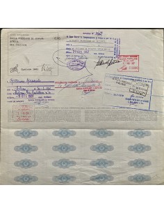 1965 - LA RINASCENTE - 100 AZIONI ORDINARIE DI LIRE 50 -... 2