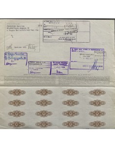 1965 - LA RINASCENTE - 500 AZIONI PRIVILEGIATE DI LIRE 50... 2