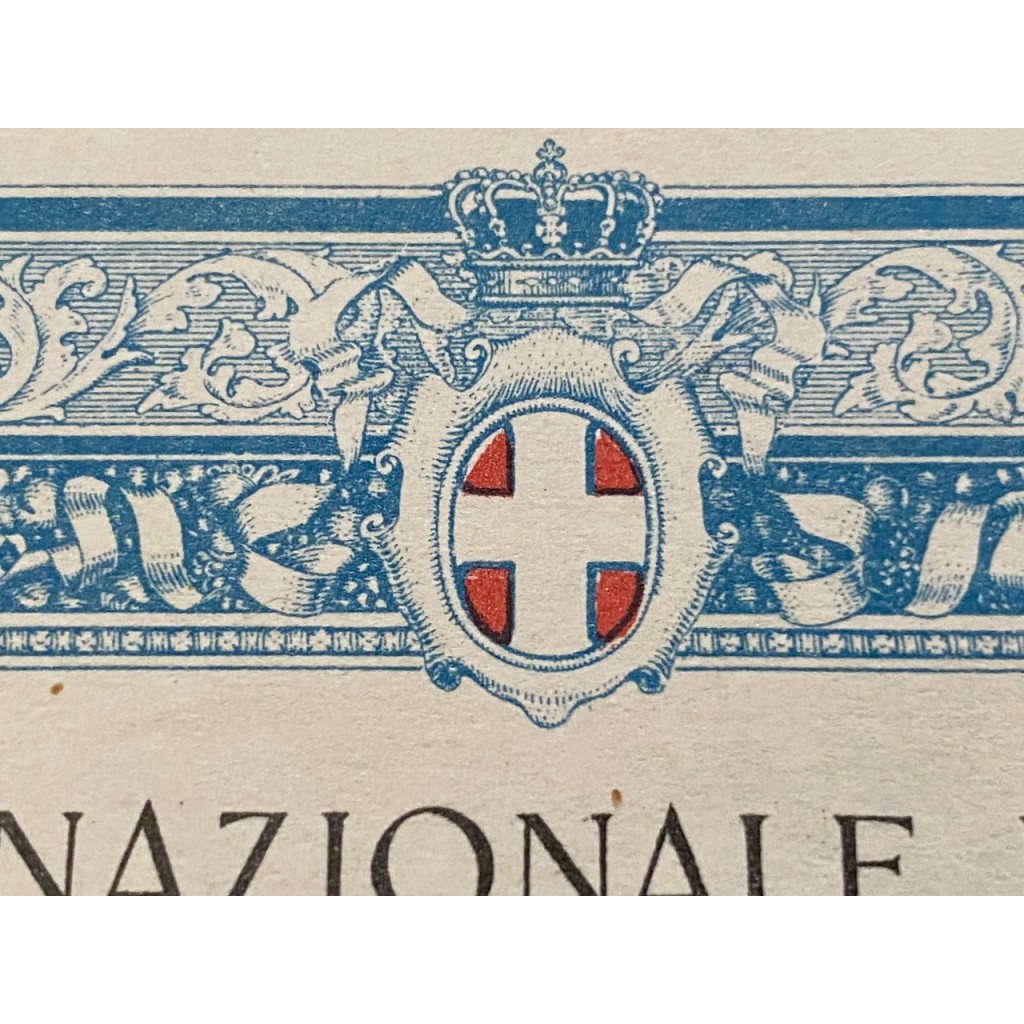 1923 - ISTITUTO NAZIONALE DI CREDITO PER IL...