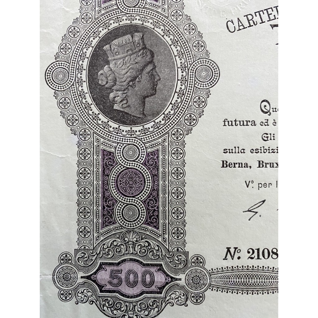 1944 - CASSA DEI DEPOSITI E DEI PRESTITI CITTA'...