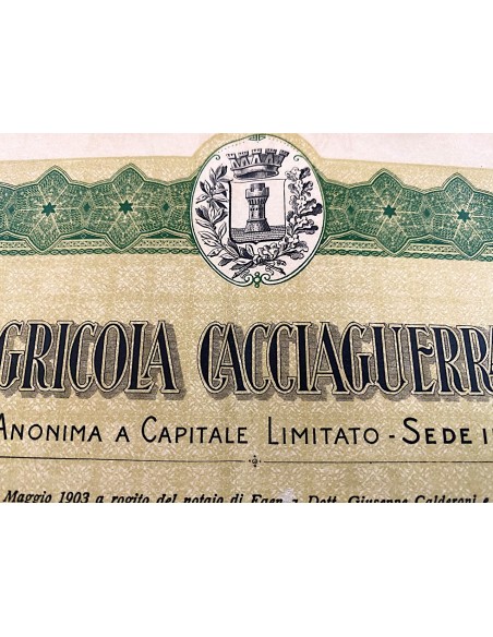 1944 - BANCA AGRICOLA CACCIAGUERRA DI RUSSI