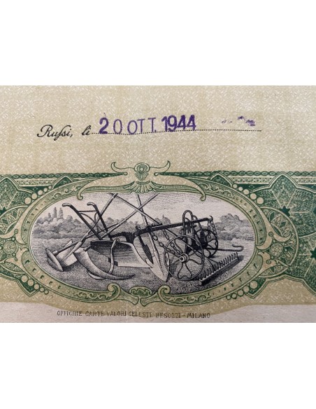 1944 - BANCA AGRICOLA CACCIAGUERRA DI RUSSI