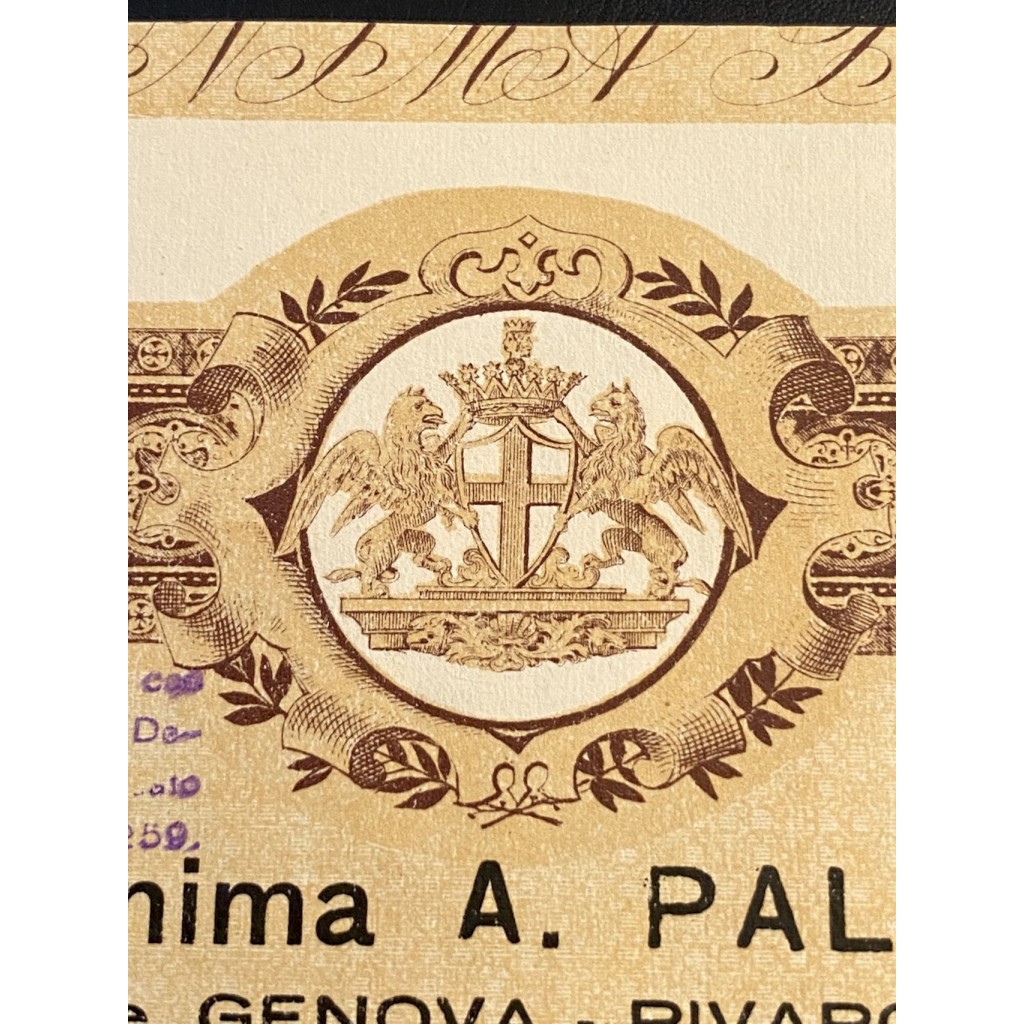 1927 - SOCIETA' ANONIMA A. PALANDRI & C. 1...