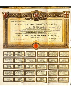 1918 - SOCIETA' ITALIANA DI PRODOTTI ALIMENTARI L....