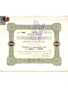 1964 - SIS SOCIETA' ITALIANA SPIRITI - ROMA