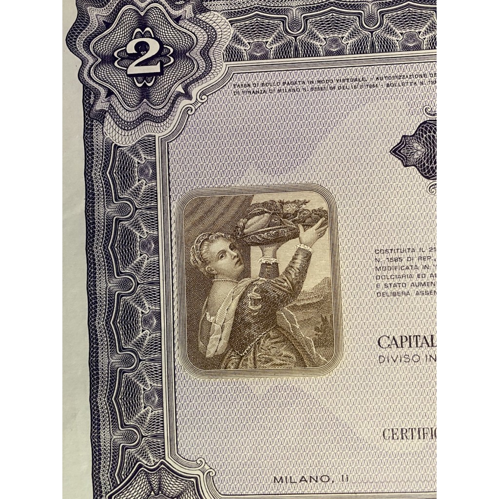 1964 - MOTTA S.p.A PER L'INDUSTRIA DOLCIARIA ED...