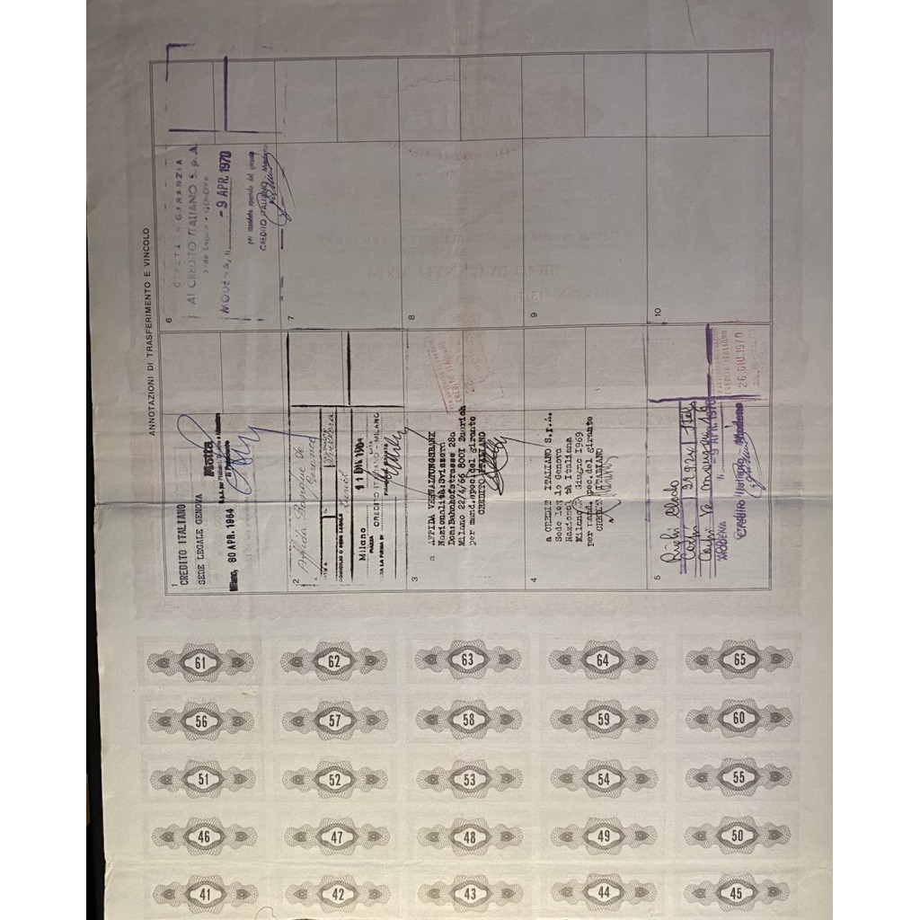 1955 - MOTTA S.p.A PER L'INDUSTRIA DOLCIARIA ED...