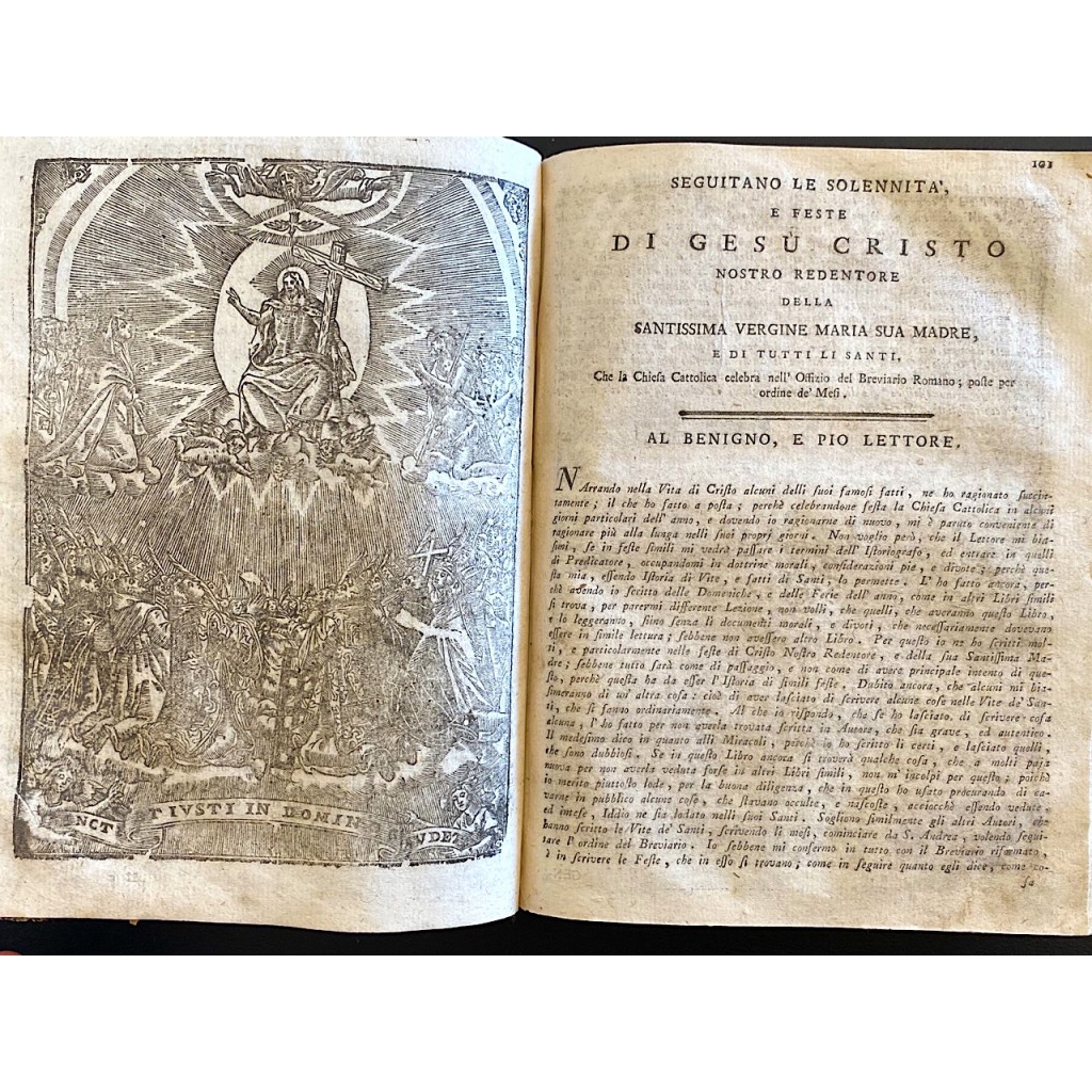 n. 2 Libri rilegati 1) La vita di Gesù Cristo...