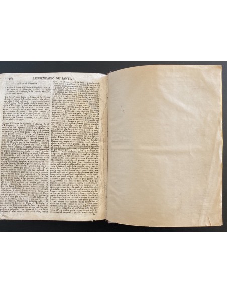 n. 2 Libri rilegati 1) La vita di Gesù Cristo 2) Solennità e feste di Gesù Cristo del '700