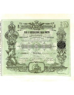 1883 - SOC. ANONIMA PER L'INVENZIONE DALL'ORTO MOTORE...