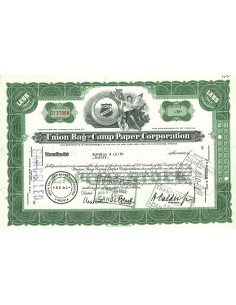 1957 - UNION BAG - CAMP PAPER CORPORATION 30 AZIONI