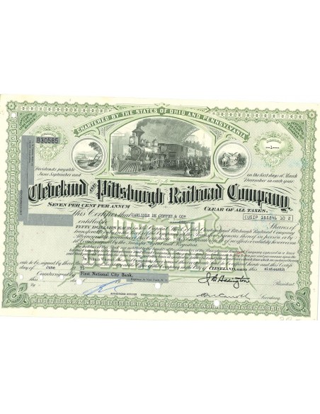 1975 - CLEVELAND AND PITTSBURGH RAILROAD COMPANY - 1 AZIONE